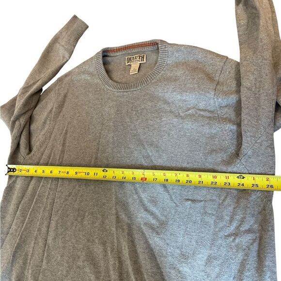 Duluth Trading Company Strongarm Crew Sweater Mens Size XXL Gray - Picture 6 of 7